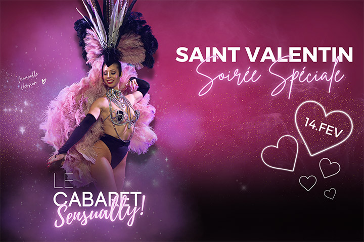 Cabaret Sensually ! – Soirée spéciale St Valentin