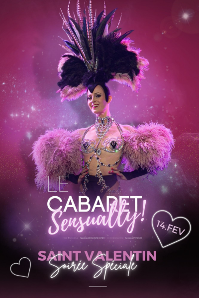 CABARET SENSUALLY! - 14/02/2025